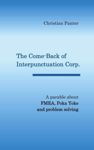 The Come-Back of Interpunctuation Corp.