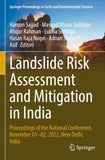 Landslide Risk Assessment and Mitigation in India