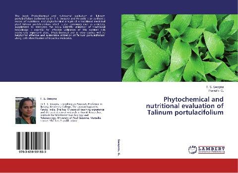 Phytochemical and nutritional evaluation of Talinum portulacifolium