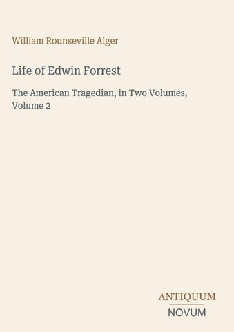 Life of Edwin Forrest