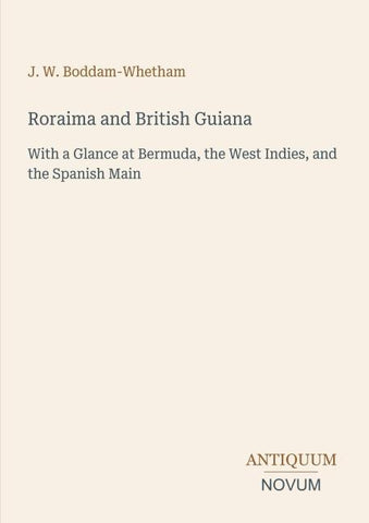 Roraima and British Guiana