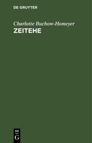 Zeitehe