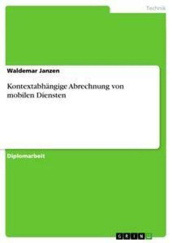 Kontextabhängige Abrechnung von mobilen Diensten
