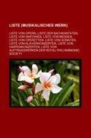 Liste (Musikalisches Werk)
