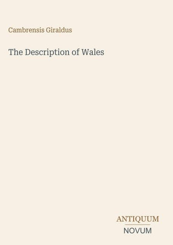 The Description of Wales