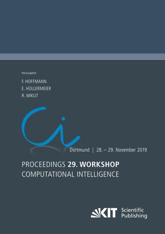 Proceedings - 29. Workshop Computational Intelligence, Dortmund, 28. - 29. November 2019