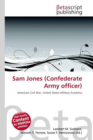 Sam Jones (Confederate Army officer)
