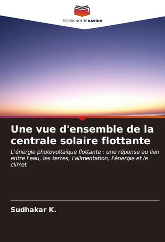 Une vue d'ensemble de la centrale solaire flottante