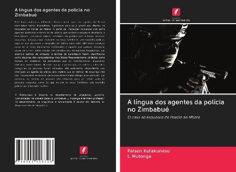 A língua dos agentes da polícia no Zimbabué
