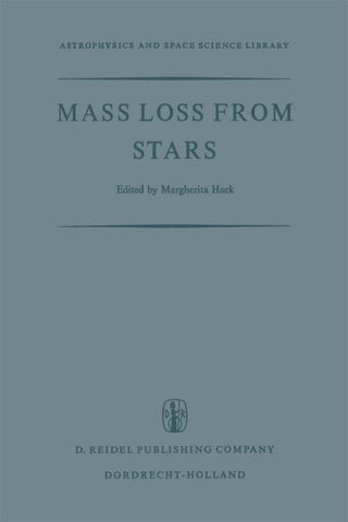 Mass Loss from Stars