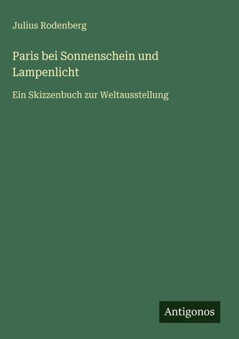 Paris bei Sonnenschein und Lampenlicht