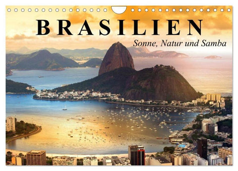 Brasilien. Sonne, Natur und Samba (Wandkalender 2026 DIN A4 quer), CALVENDO Monatskalender