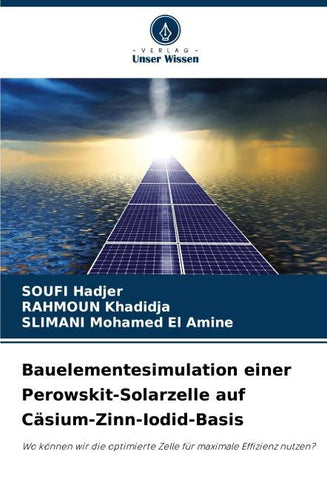 Bauelementesimulation einer Perowskit-Solarzelle auf Cäsium-Zinn-Iodid-Basis