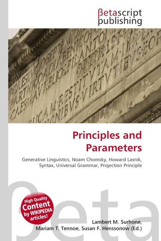 Principles and Parameters