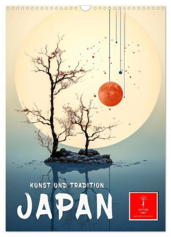 Japan - Kunst und Tradition (Wandkalender 2026 DIN A3 hoch), CALVENDO Monatskalender