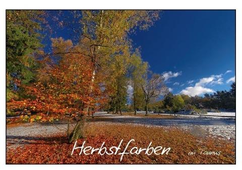 Herbstfarben (Tischaufsteller DIN A5 quer)