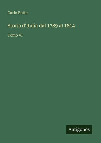 Storia d'Italia dal 1789 al 1814