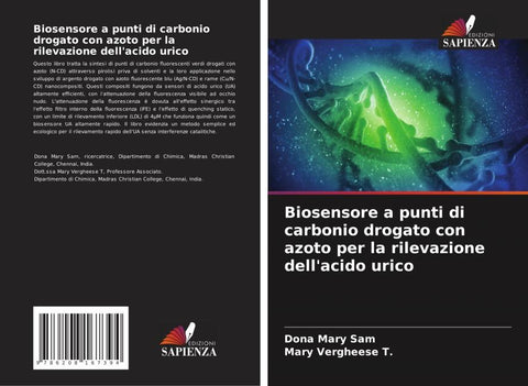 Biosensore a punti di carbonio drogato con azoto per la rilevazione dell'acido urico