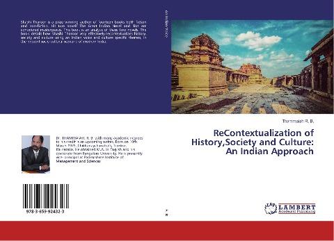 ReContextualization of History,Society and Culture: An Indian Approach