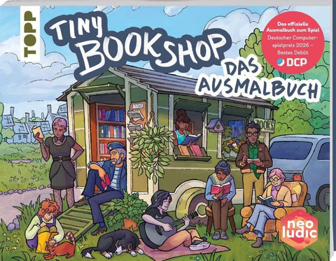 Tiny Bookshop - Das Ausmalbuch