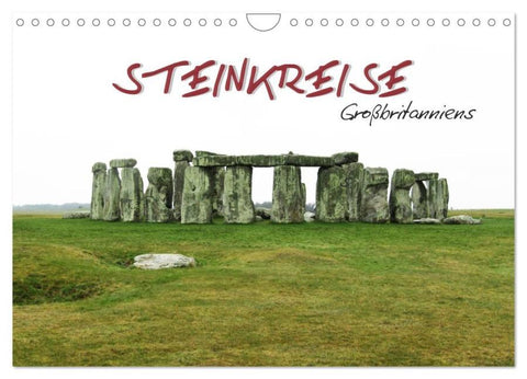 Steinkreise Großbritanniens (Wandkalender 2026 DIN A4 quer), CALVENDO Monatskalender