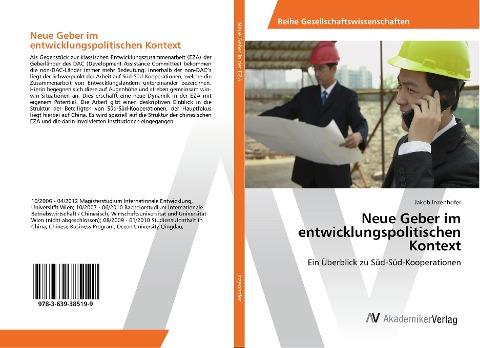 Neue Geber im entwicklungspolitischen Kontext