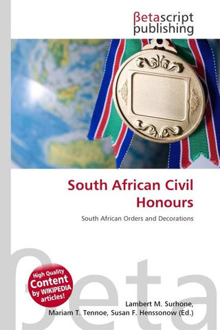 South African Civil Honours