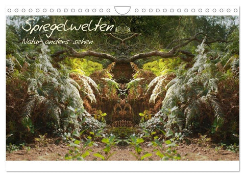 Spiegelwelten - Natur anders sehen (Wandkalender 2026 DIN A4 quer), CALVENDO Monatskalender