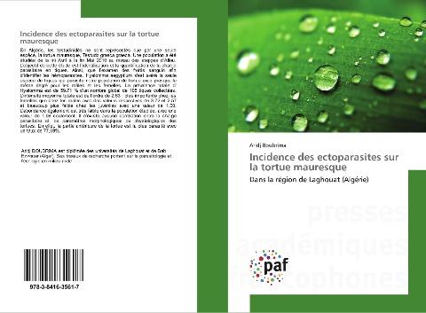 Incidence des ectoparasites sur la tortue mauresque