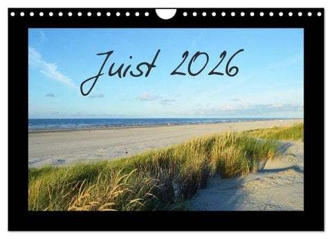 Juist - Insel im Wattenmeer (Wandkalender 2026 DIN A4 quer), CALVENDO Monatskalender