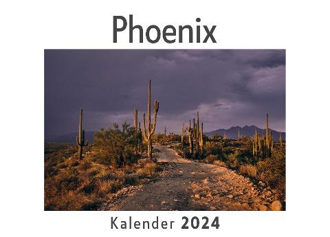 Phoenix (Wandkalender 2024, Kalender DIN A4 quer, Monatskalender im Querformat mit Kalendarium, Das perfekte Geschenk)