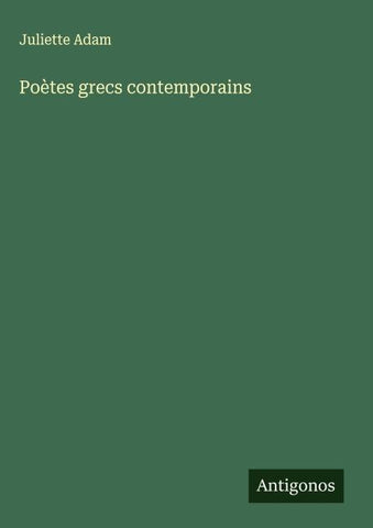 Poètes grecs contemporains