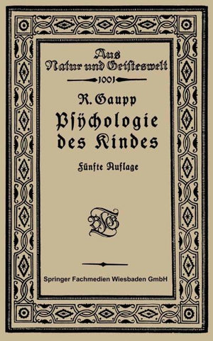 Psychologie des Kindes
