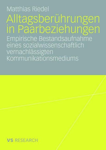 Alltagsberührungen in Paarbeziehungen