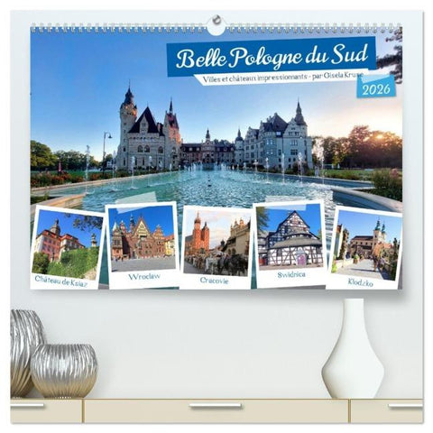 Belle Pologne du Sud (Calendrier mural 2026 DIN A2 vertical) calendrier de bureau