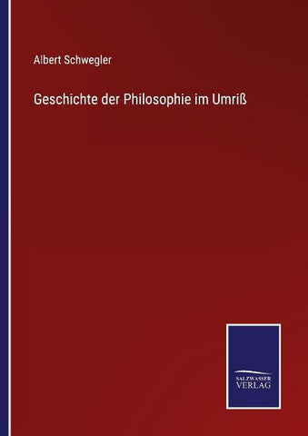 Geschichte der Philosophie im Umriß