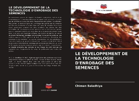 LE DÉVELOPPEMENT DE LA TECHNOLOGIE D'ENROBAGE DES SEMENCES