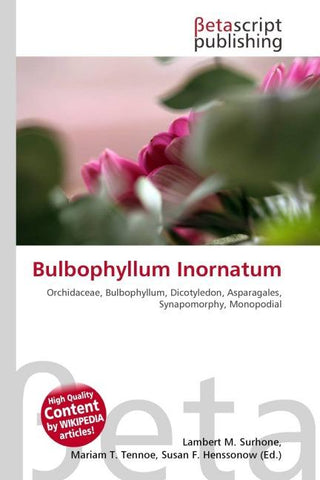 Bulbophyllum Inornatum