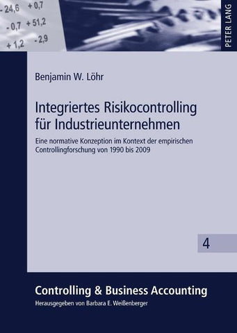 Integriertes Risikocontrolling fuer Industrieunternehmen