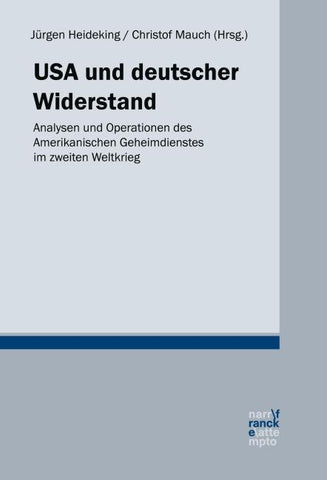 USA und deutscher Widerstand