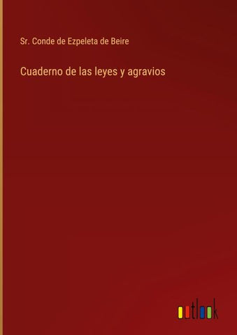 Cuaderno de las leyes y agravios