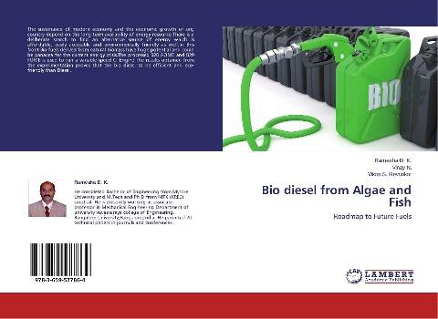 Bio diesel from Algae and Fish