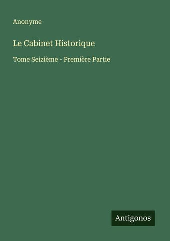 Le Cabinet Historique