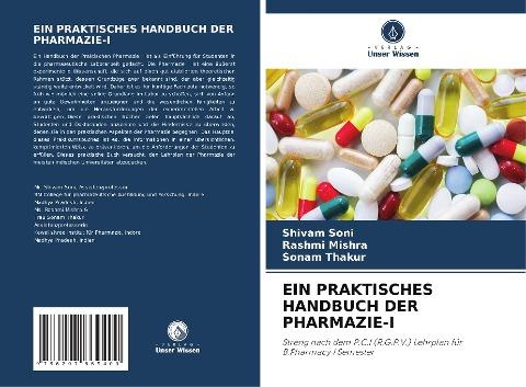 EIN PRAKTISCHES HANDBUCH DER PHARMAZIE-I
