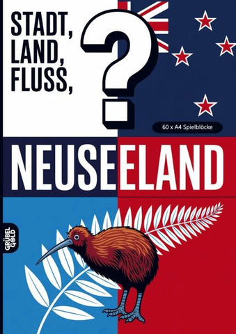 Stadt, Land, Fluss, Neuseeland