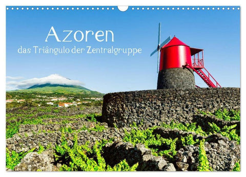 Azoren - das Triangulo der Zentralgruppe (Wandkalender 2026 DIN A3 quer), CALVENDO Monatskalender