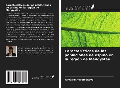 Características de las poblaciones de espino en la región de Mangystau
