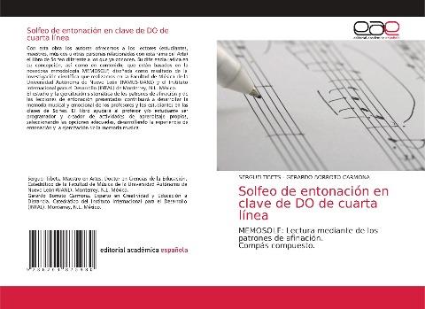 Solfeo de entonación en clave de DO de cuarta línea