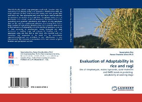 Evaluation of Adaptability in rice and ragi