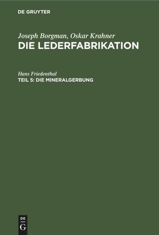 Die Mineralgerbung